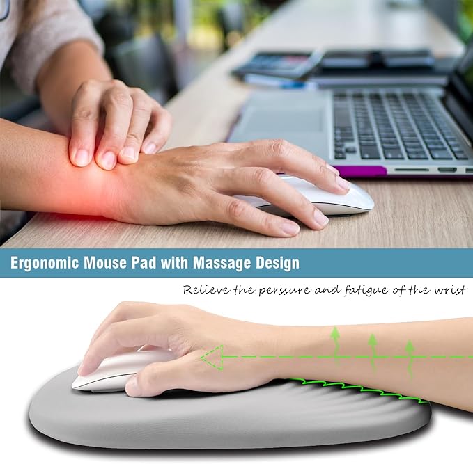 Mouse Pad, Ergonomic Mouse Pad - Image 2