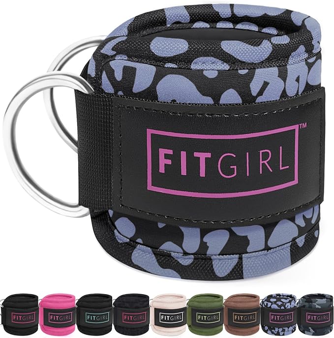 FITGIRL - Ankle Strap for Cable Exercise Machines, Work Out Cuff Attachment for by FITGIRL