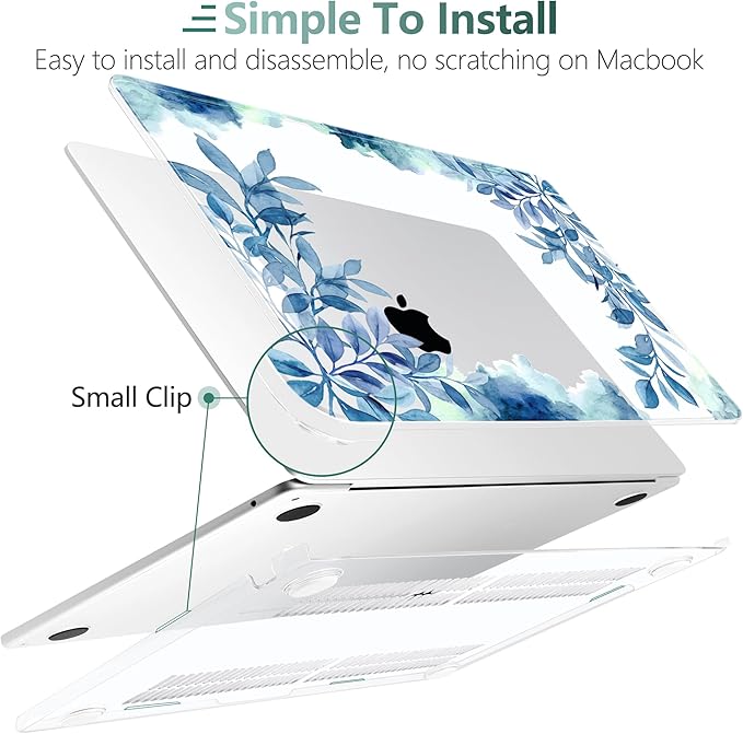 TWOLSKOO Compatible with M4 MacBook Air 15 inch Case 2025-2023 Released Model - Image 3