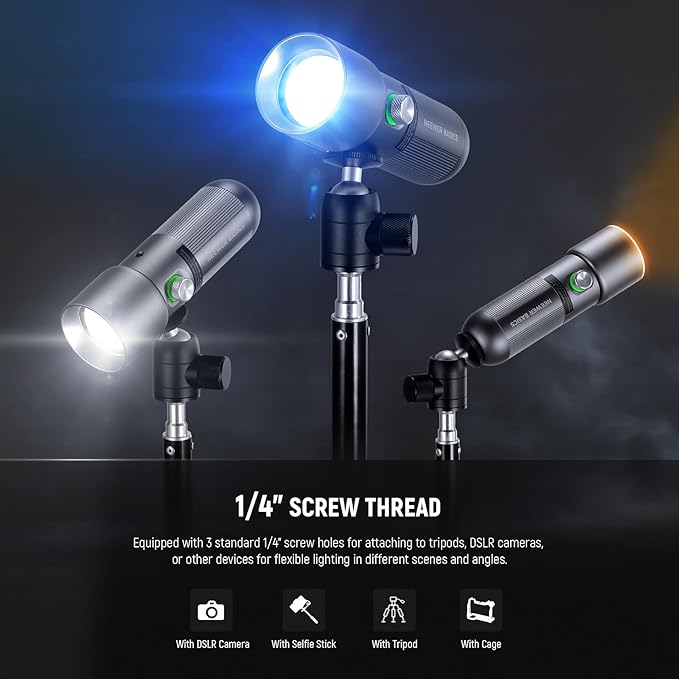 NEEWER BASICS RGB Photography Flashlight - Image 8