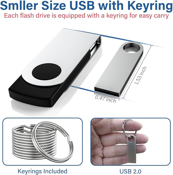 5 Pack 32GB USB Flash Drive - Image 4
