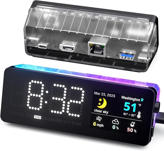 LTC Laptop Docking Station, 7-in-1 USB C Hub by LTCOfficial