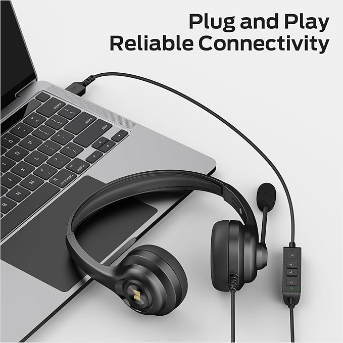 Monster VoiceLink 100 Wired Binaural Headset - Image 6
