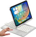 Keyboard Case for iPad 10.2 9th/8th/7th Gen, Rotating Case for iPad9/iPad8/iPad7 by PboyiqiS
