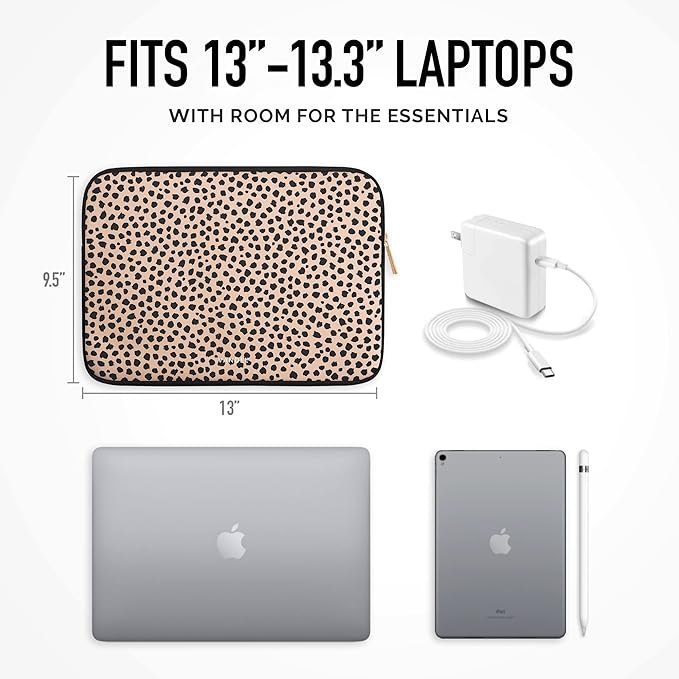 Vandel MacBook Air 13 inch Laptop Sleeve, Fits 13-13.3 inch Laptops: Neoprene - Image 4