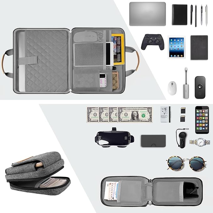 Laptop Case 15.6 Inch Briefcase Military-Grade Protection - Image 4