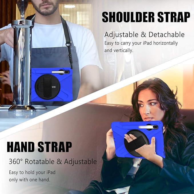 BRAECN for Samsung Galaxy Tab S6 case 10.5 Inch 2019, Heavy Duty Drop - Image 4