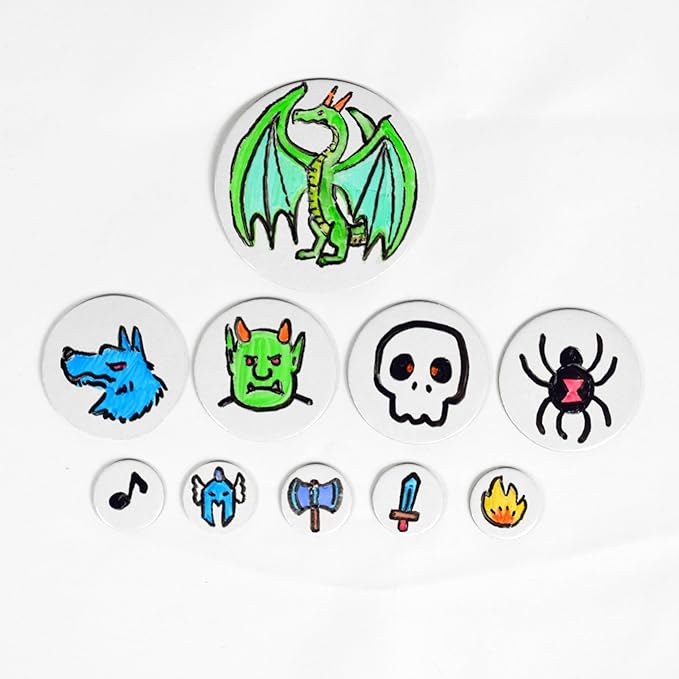 Apostrophe Games Dry Erase Tokens - Image 6