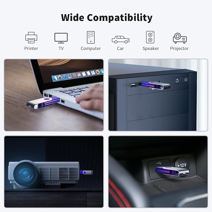 ABLAZE 4GB Flash Drive 2 Pack, USB 2.0 Thumb Drives - Image 6
