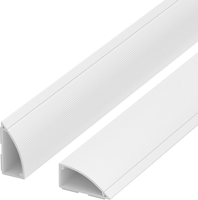 ZhiYo 68in Floor Cord Cover for Corner, Large Cord Hider for 3-5 Cords by ZhiYo