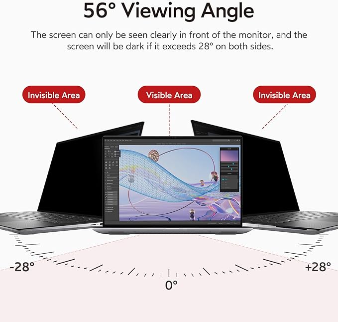 BERSEM 14 Inch Laptop Privacy Screen - Image 2