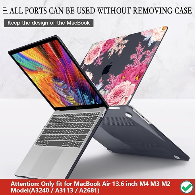 CISSOOK Laptop Cover, Hard Shell Case - Image 5