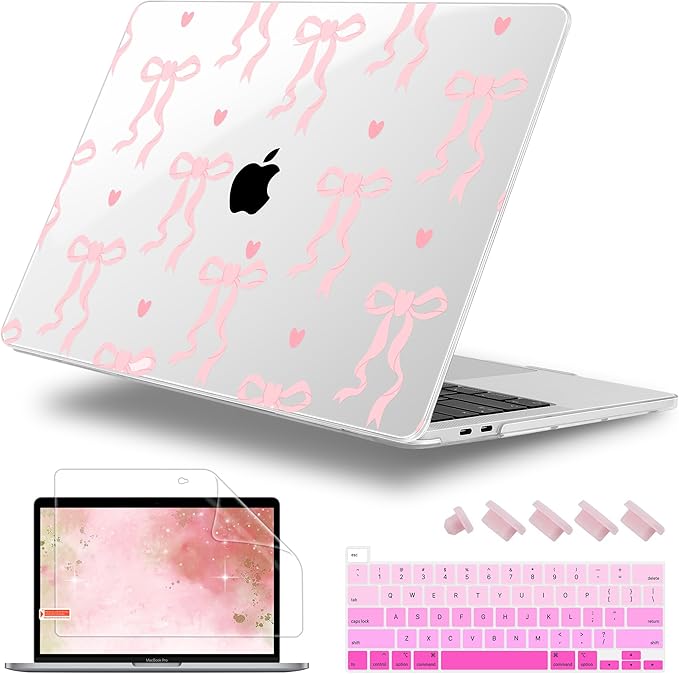 Case for MacBook Pro 13 inch with/Without Touch Bar, Hard Shell + Keyboard by WelcomeViseNewitems