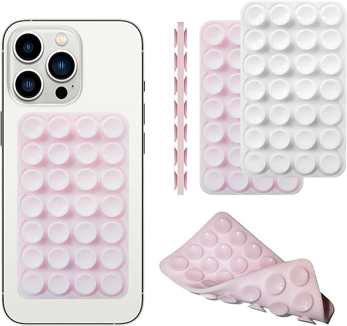 Silicone Double-Sided Suction Phone Grip Detachable Mount by DreamsLink