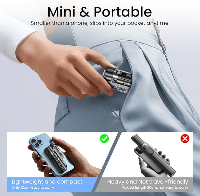 Portable Selfie Stick Tripod - Image 2