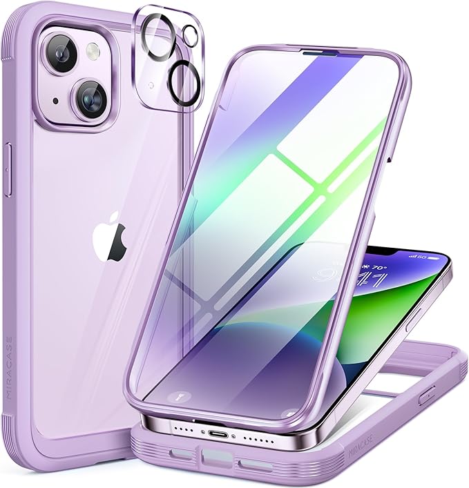 Miracase Glass Series Designed for iPhone 14 Plus Case 6.7 inch, 2023 Upgrade by Miracase