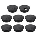 uxcell 8 Pcs 53mm Desk Grommet, Plastic Cable Hole Cover, Wire Cord Cable by uxcell
