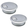 2 Pcs Desk Grommet 2" / 50 mm, Desk Cord Hole Cover, Cable Grommet ABS Plastic by EASYEAH