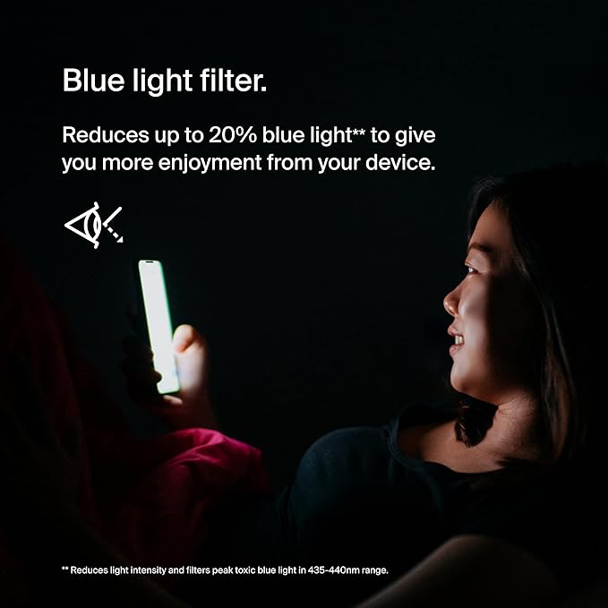 Belkin ScreenForce UltraGlass Blue Light Filter Screen Protector - Image 2