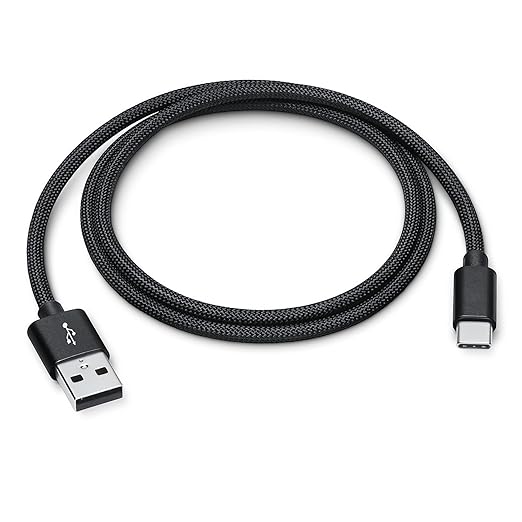 Black CarPlay iPhone Charger Cable MFi Certified USB to USB C Cable by SOMZU