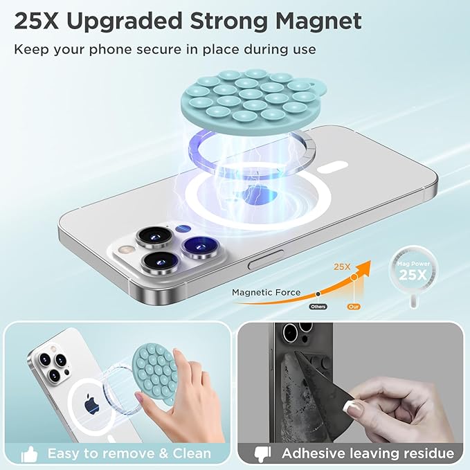 Magnetic Suction Cup Phone Mount - Image 5
