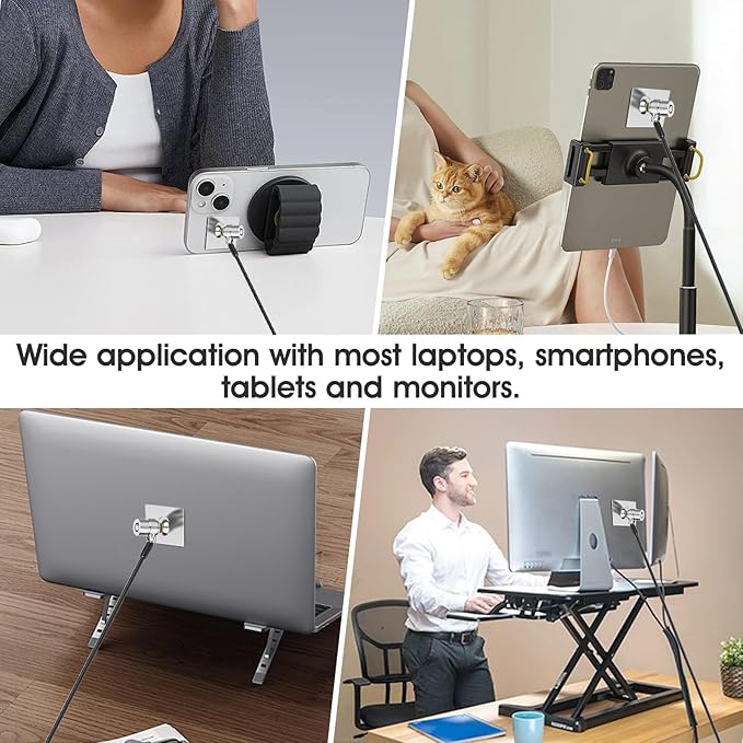 I3C Laptop Cable Lock, Hardware Security Cable Lock - Image 4
