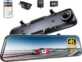 Pelsee P12 Plus 4K Rear View Mirror Camera by pelsee