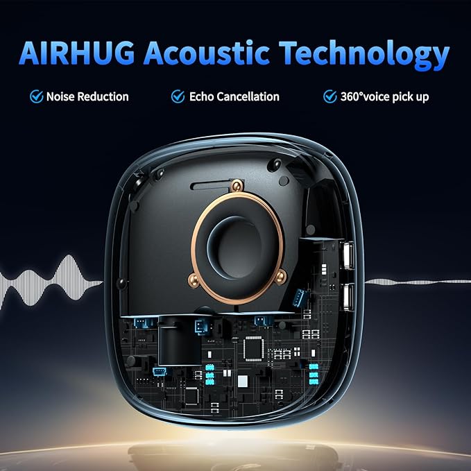 AIRHUG Conference Speaker and Microphone, Advanced Noise Reduction, USB-C Plug - Image 7