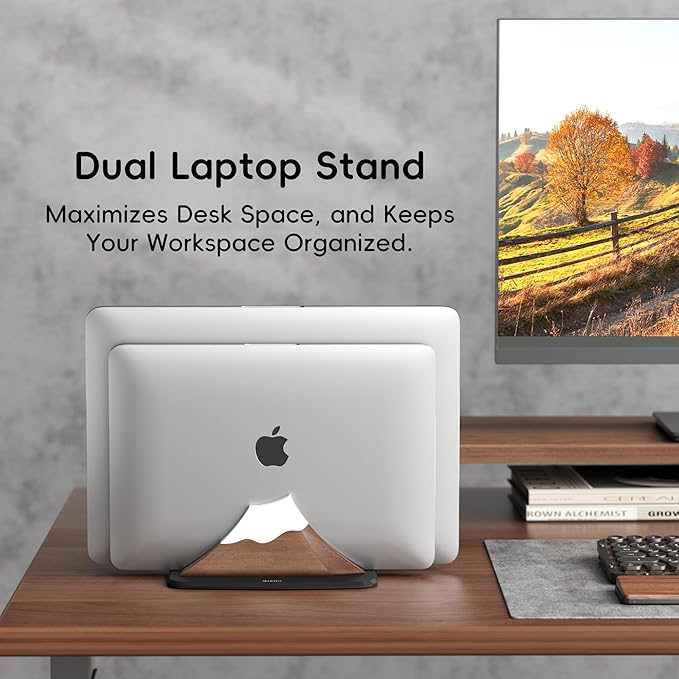 Vertical Dual Laptop Stand - Image 5