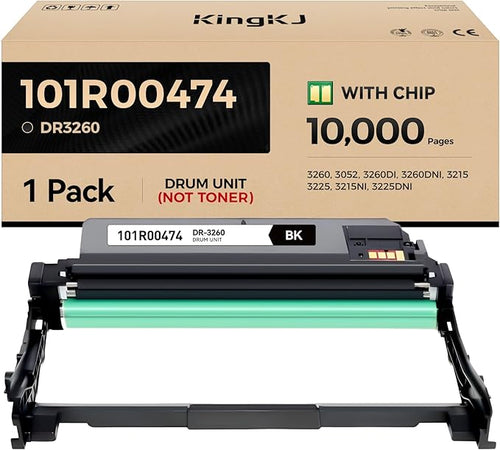 101R00474 Drum UnitBlack 1-Pack High-Yield Replacement by KingKJInkToner