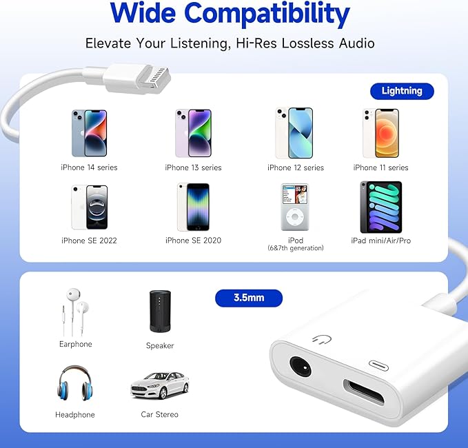 2-in-1 Charging & Audio Adapter - Image 7