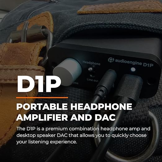 Audioengine D1P 32 Bit Portable Headphone Amplifier - Image 7