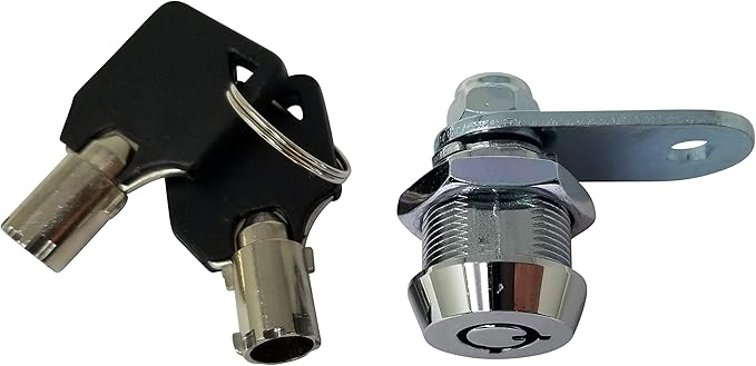 Admiral Locks Tubular Cam Lock, Keyed Alike Removable Key RV Compartment - Image 6