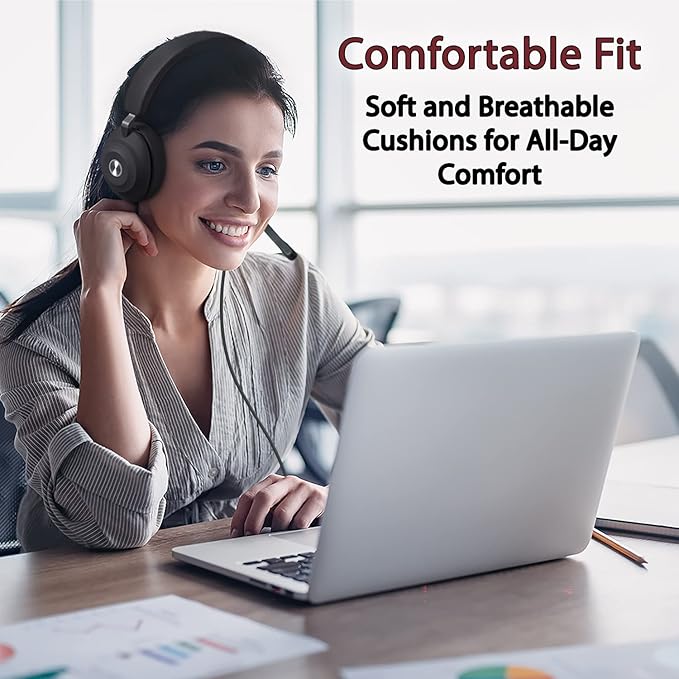 Cyber Acoustics CA Essential USB Headset – Professional Headset - Image 5