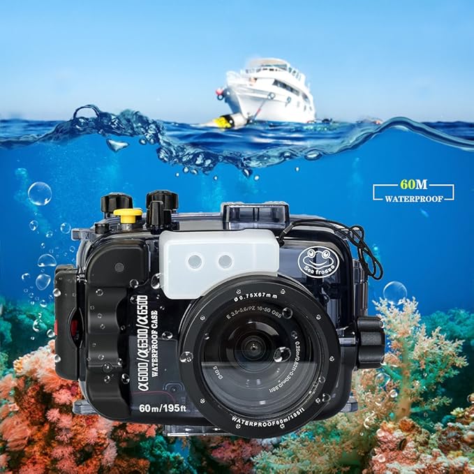 Seafrogs 40m/130ft Waterproof Underwater Camera Housing Waterproof Case - Image 3