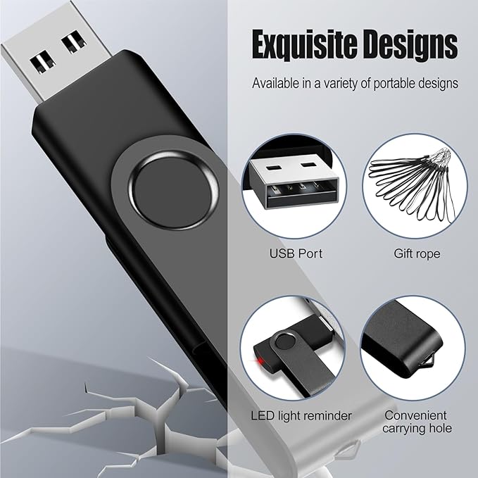 EASTBULL USB Flash Drive Bulk 4GB 200 Pack - Image 2