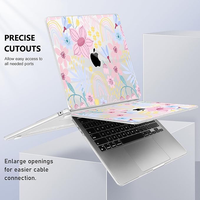 Case for MacBook Air 15 Inch 2025 2024 2023 Release M4 A3241 M3 A3114 M2 A2941 - Image 8