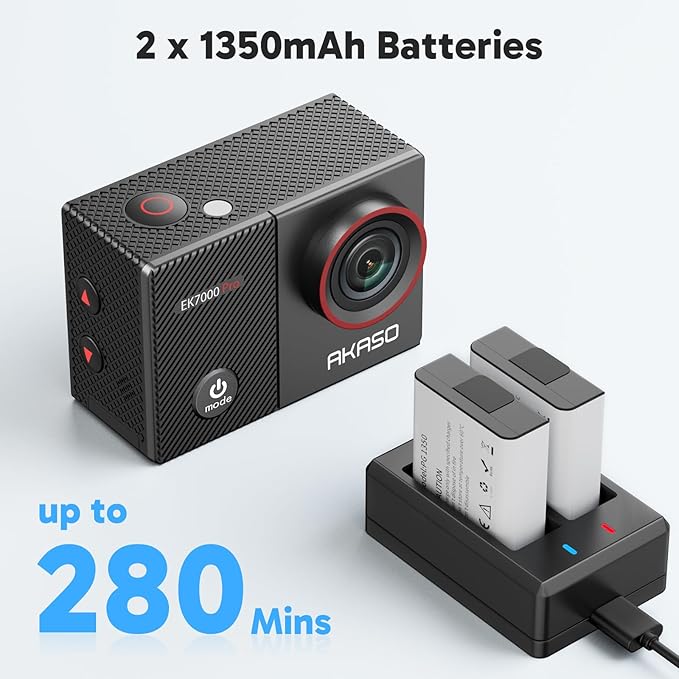 AKASO EK7000 Pro 4K30fps Action Camera - Image 6