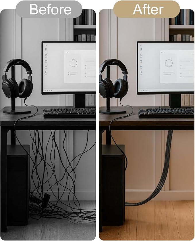 Magnetic Zip Tie Mount Wire Cable Holder, Include 10 Pcs 43mm Magnetic Cable - Image 4
