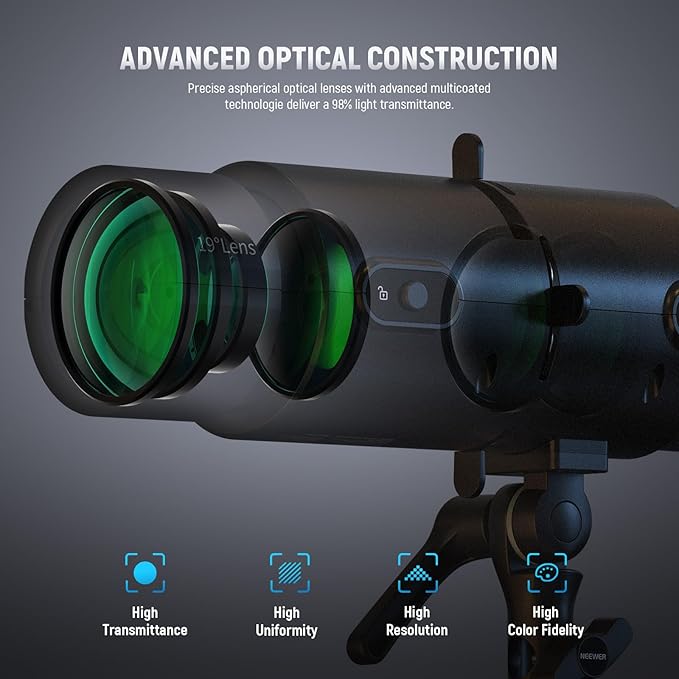 NEEWER LS-300 Spotlight Optical Snoot - Image 4