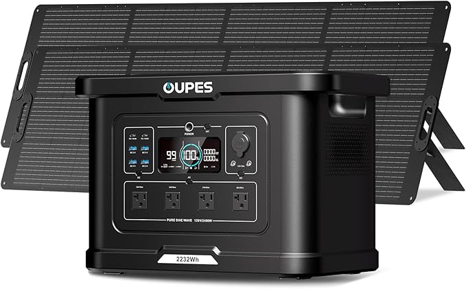 OUPES Exodus 2400 Solar Generator by OUPES