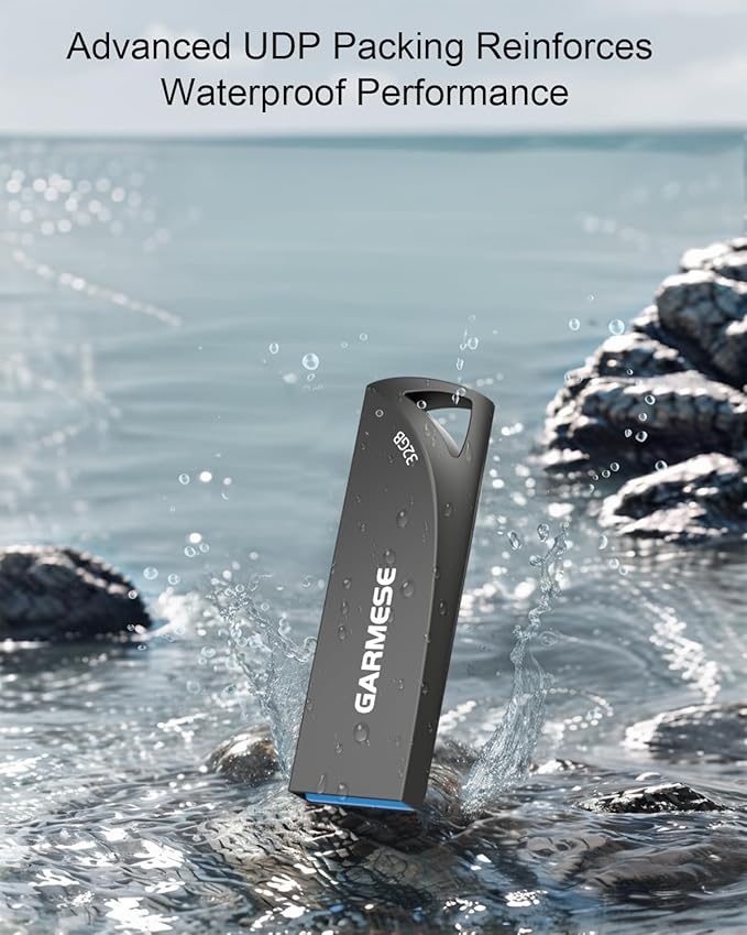 32GB USB 3.0 Flash Drive, Slim Thumb Drive Portable Pen Drive - Image 2