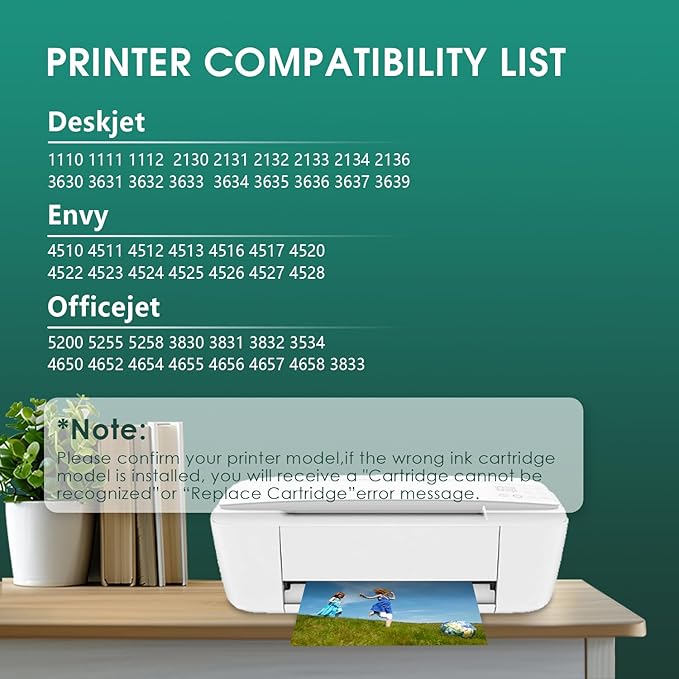 63XL Ink Cartridges Black and Color Replacement - Image 3