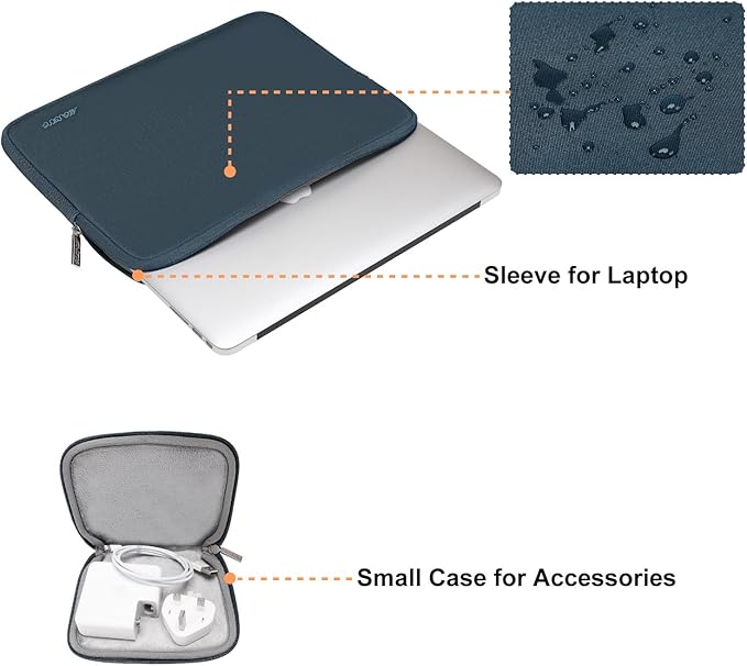 MOSISO Laptop Case 15 inch, 15 inch Laptop Sleeve Bag Compatible - Image 2