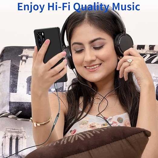 USB Type C to 3.5mm Headphone Jack Adapter, USB C to Aux Female Audio Dongle - Image 5