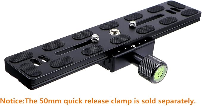 PU-200 200mm Universal Lengthened Quick Release Plate Slide Rail - Image 7
