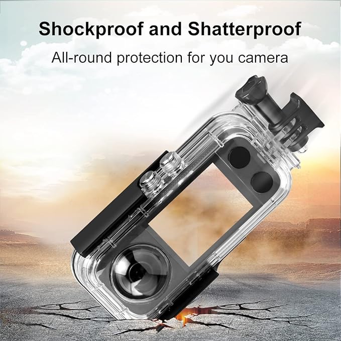 PULUZ 30m/98ft Dive Case for Insta360 X3 Underwater Waterproof Housing Cover - Image 6