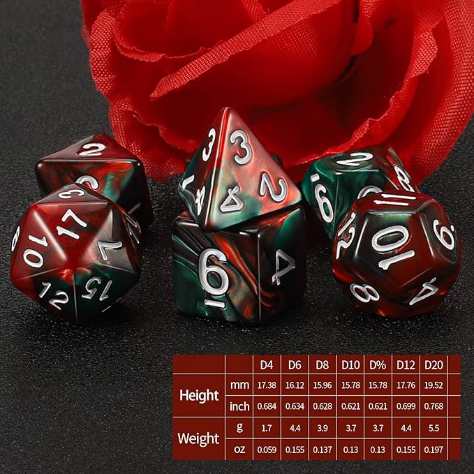 QMAY DND Dice Set - Image 2