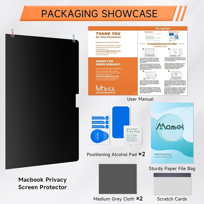 Privacy Screen for MacBook Pro 13 Inch & Air 13 inch, Matte Anti Glare Blue - Image 7