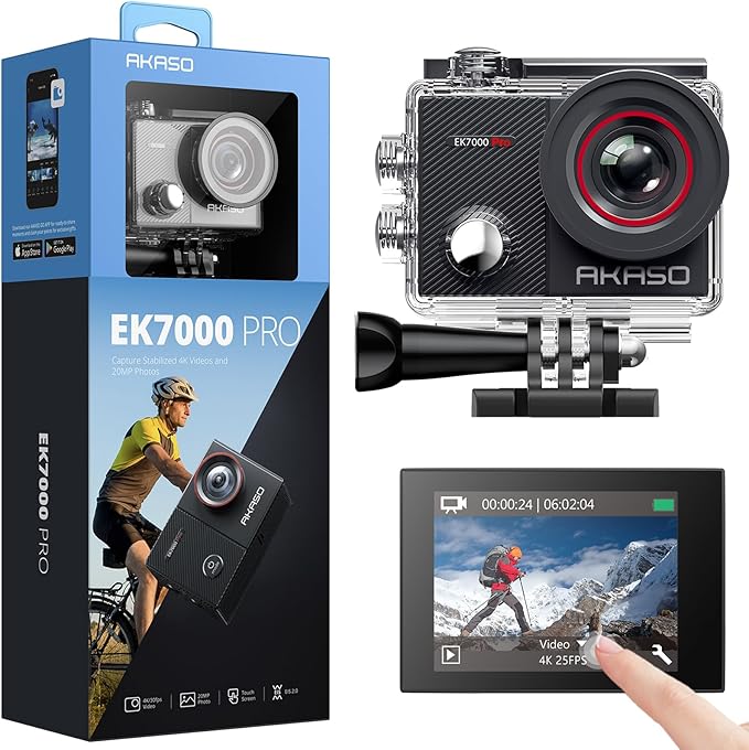 AKASO EK7000 Pro 4K30fps Action Camera by AKASO